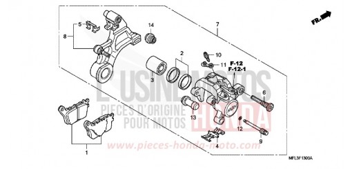 PINZA FRENO POSTERIORE CBR1000RR9 di 2009